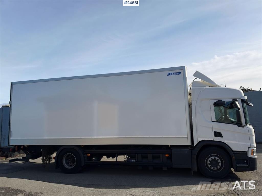 Scania P280 4x2 Box truck – CNG gas Фургони