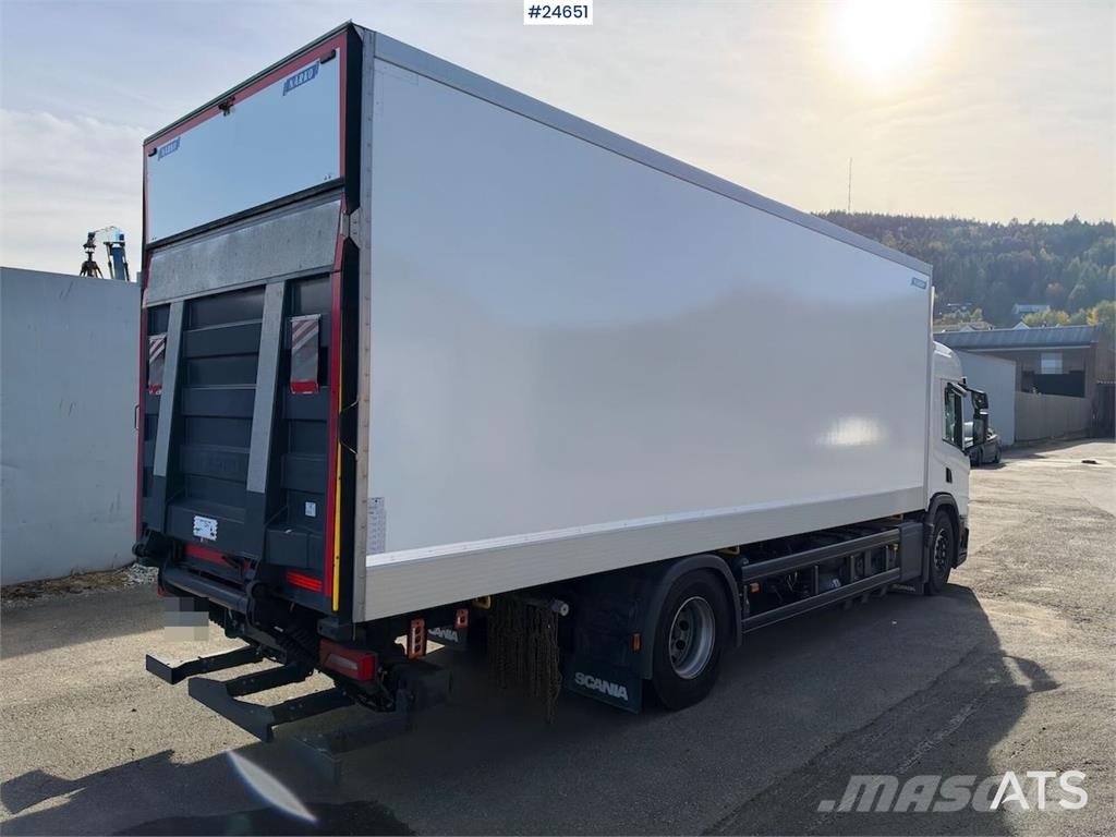 Scania P280 4x2 Box truck – CNG gas Фургони
