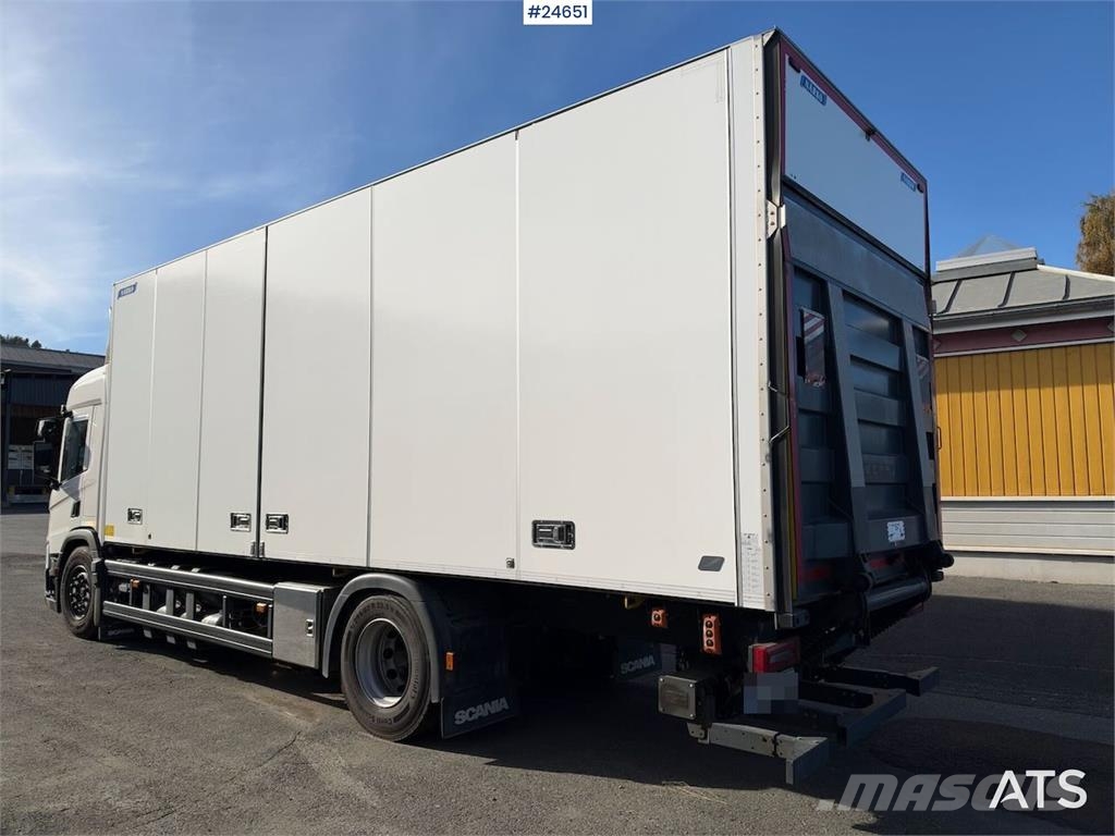 Scania P280 4x2 Box truck – CNG gas Фургони