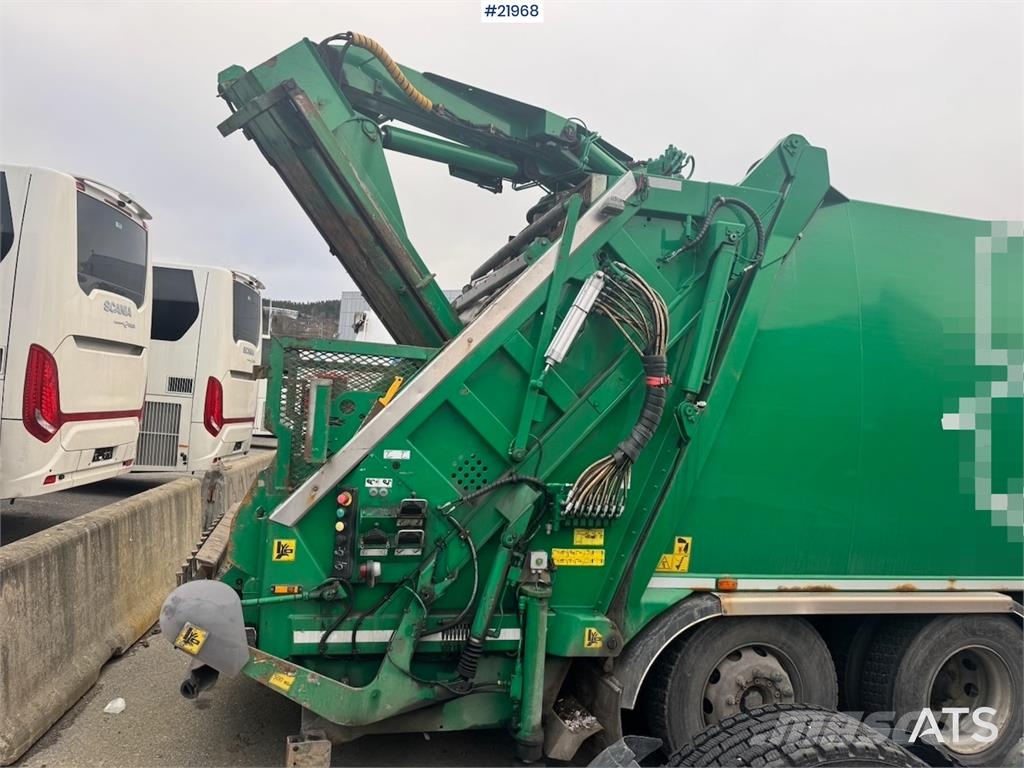 Scania P340 LPG 6x2 Waste Collection Truck with Crane Camiones de basura