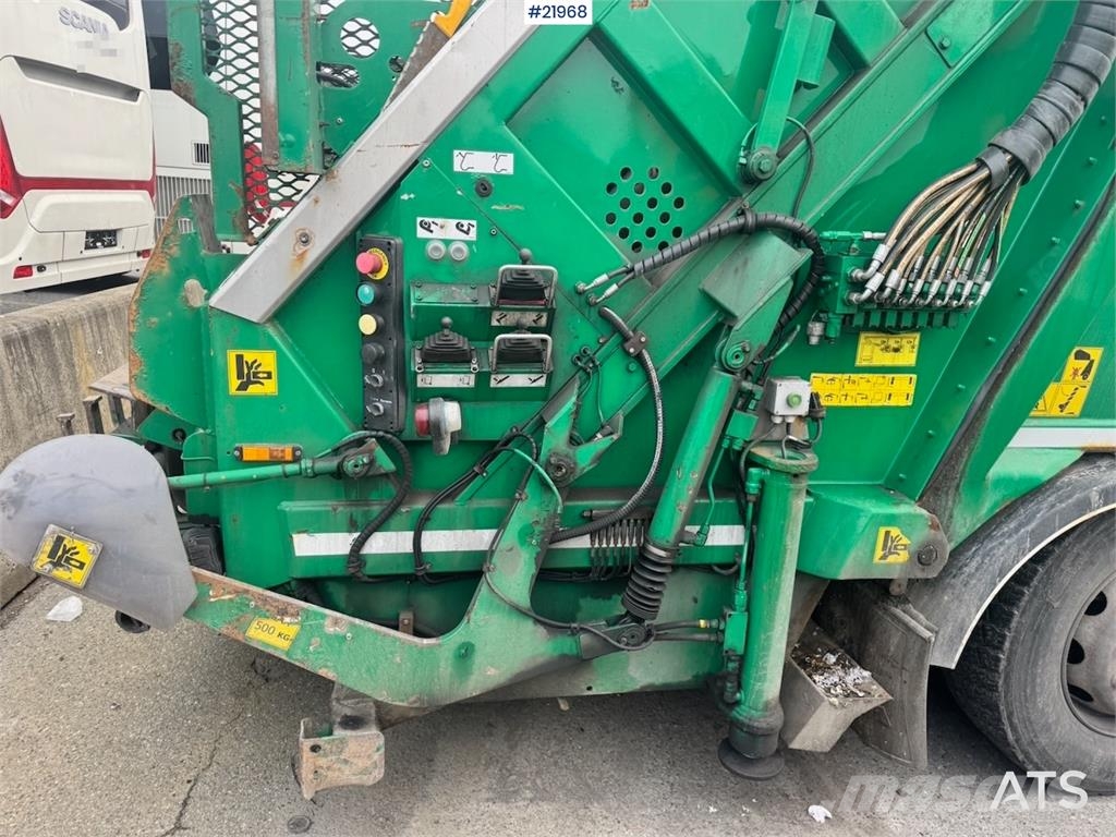 Scania P340 LPG 6x2 Waste Collection Truck with Crane Camiones de basura