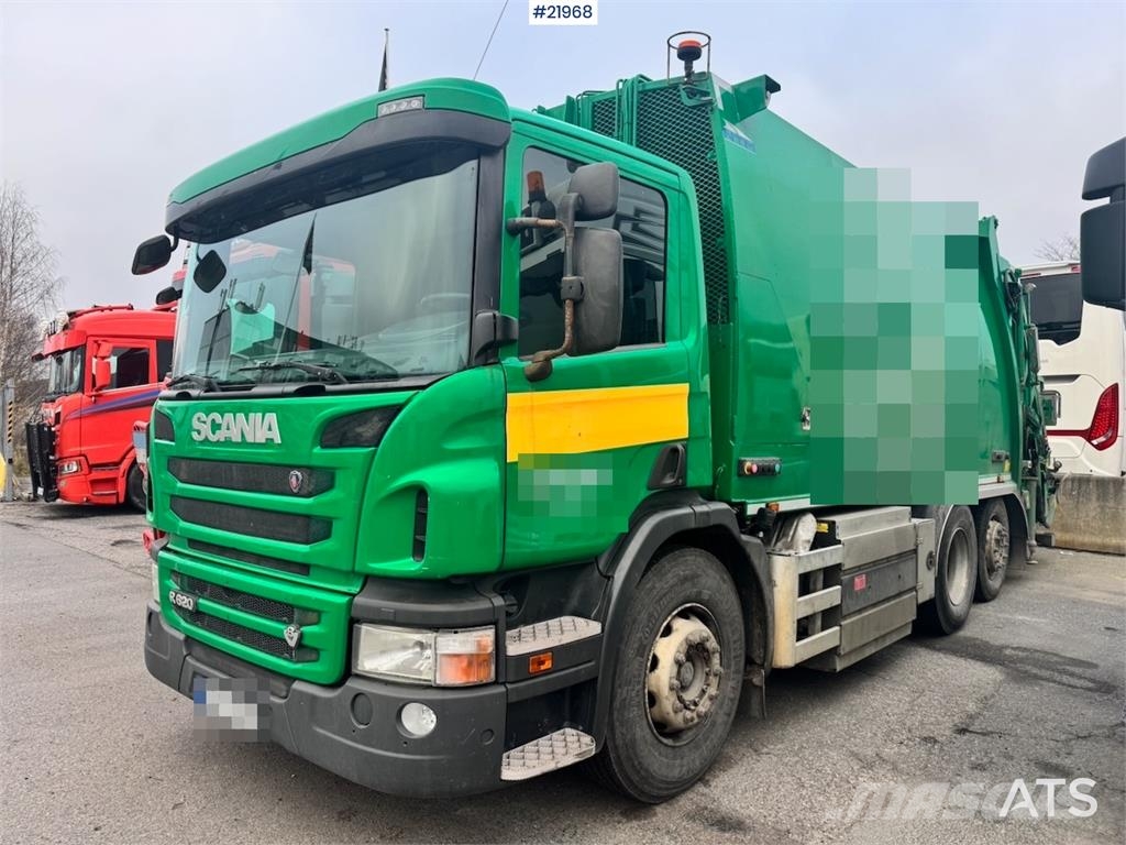 Scania P340 LPG 6x2 Waste Collection Truck with Crane Camiones de basura