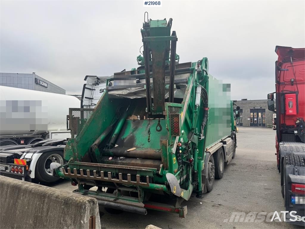 Scania P340 LPG 6x2 Waste Collection Truck with Crane Camiones de basura