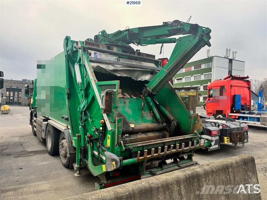 Scania P340 LPG 6x2 Waste Collection Truck with Crane Camiones de basura