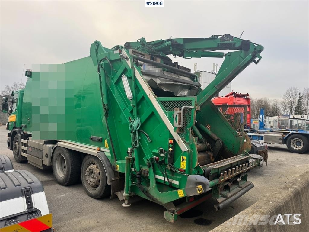 Scania P340 LPG 6x2 Waste Collection Truck with Crane Camiones de basura