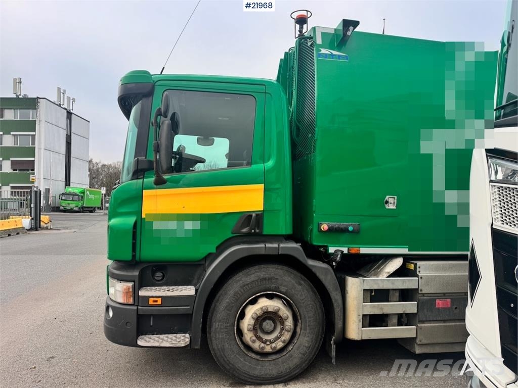 Scania P340 LPG 6x2 Waste Collection Truck with Crane Camiones de basura