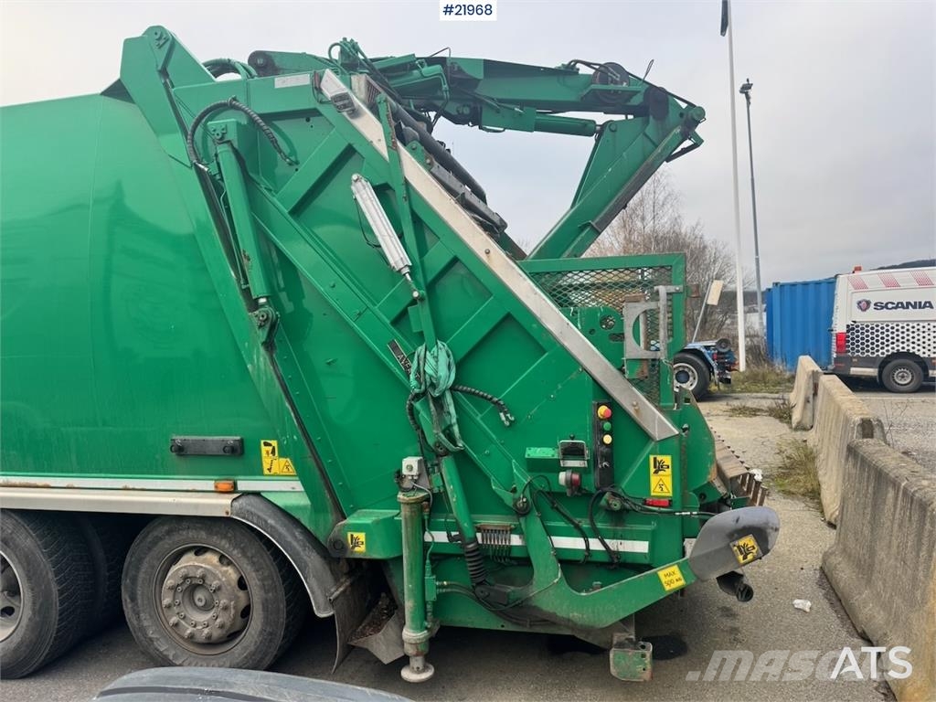 Scania P340 LPG 6x2 Waste Collection Truck with Crane Camiones de basura