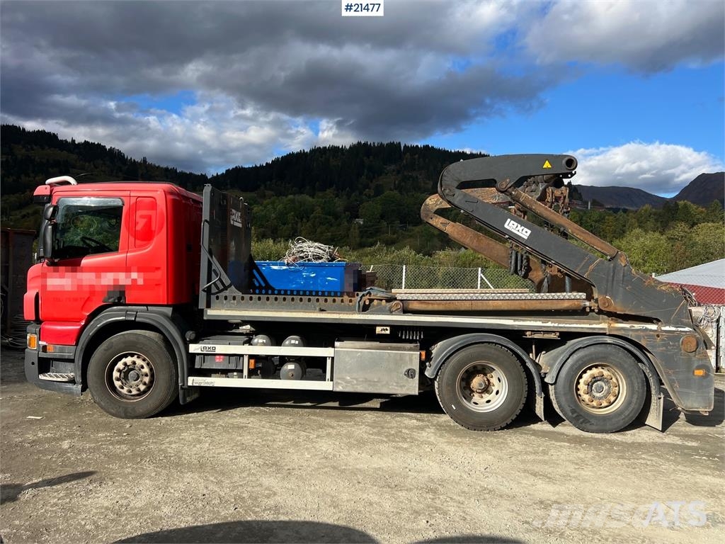 Scania P360 Liftdumper m/ rotator Camiones portacubetas