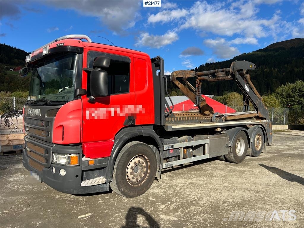Scania P360 Liftdumper m/ rotator Camiones portacubetas