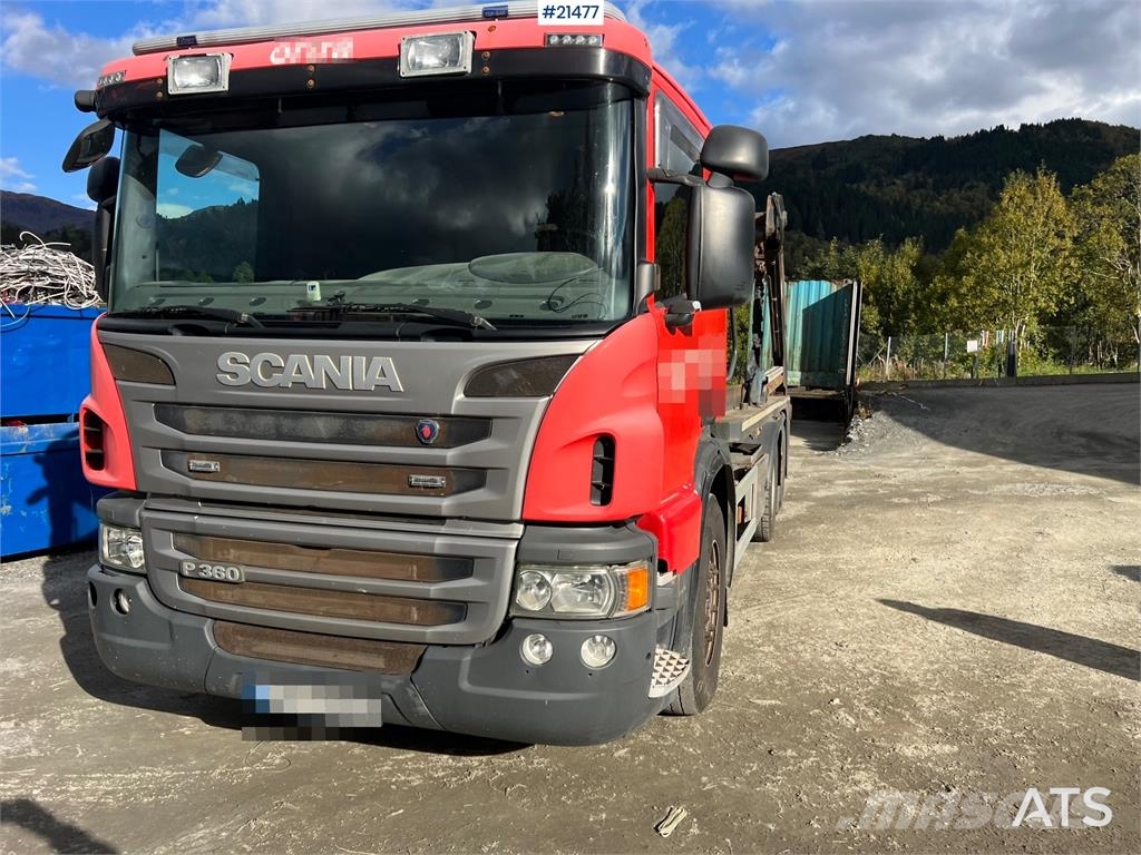 Scania P360 Liftdumper m/ rotator Camiones portacubetas