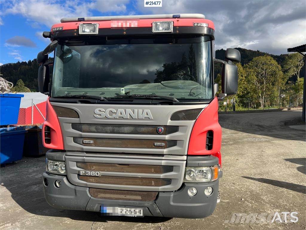 Scania P360 Liftdumper m/ rotator Camiones portacubetas