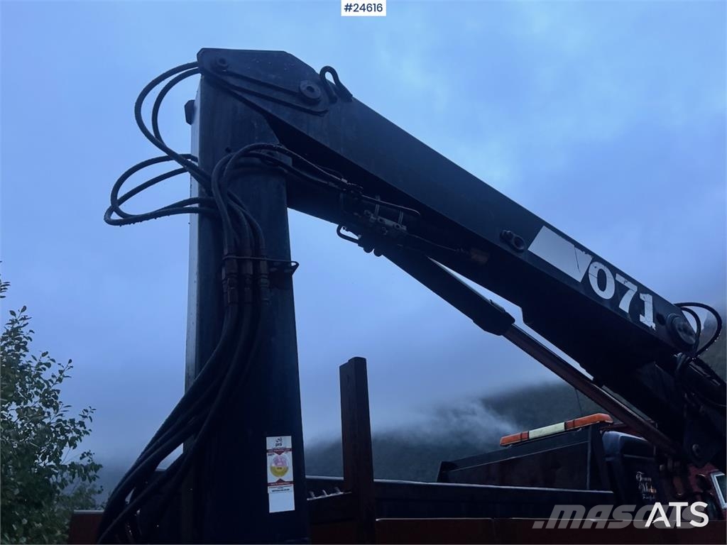 Scania P92 Crane Truck with HIAB 071 Rear-Mounted Crane Kamioni sa kranom