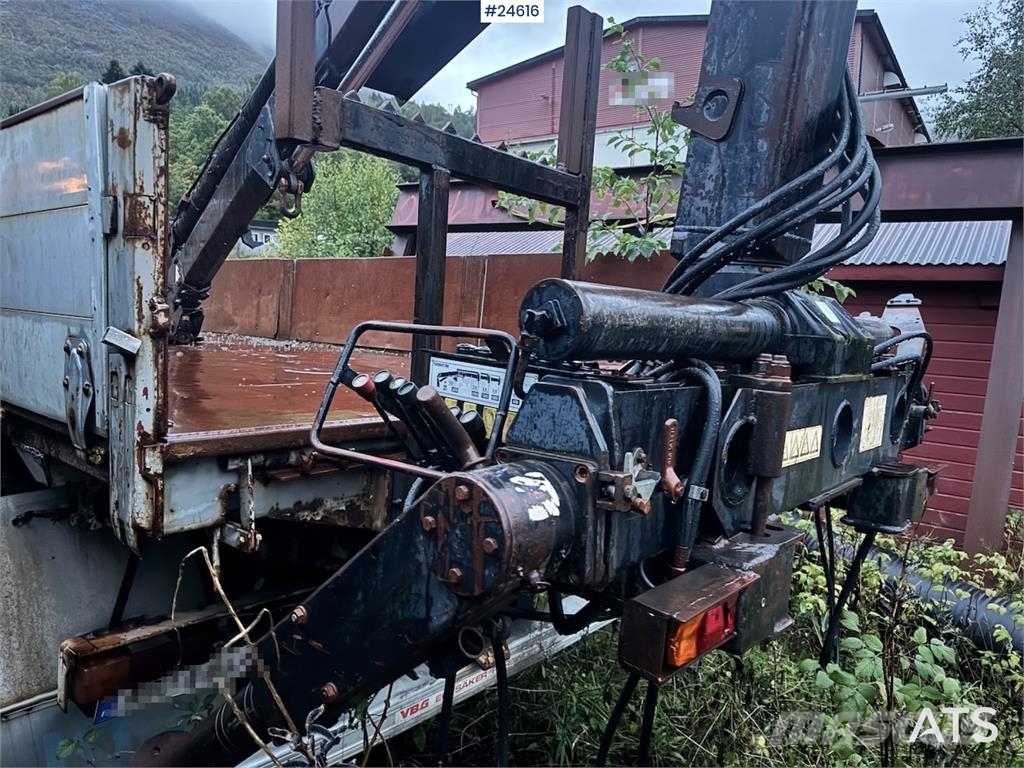 Scania P92 Crane Truck with HIAB 071 Rear-Mounted Crane Kamioni sa kranom