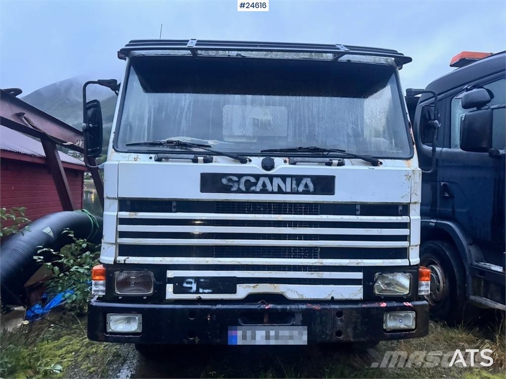 Scania P92 Crane Truck with HIAB 071 Rear-Mounted Crane Kamioni sa kranom