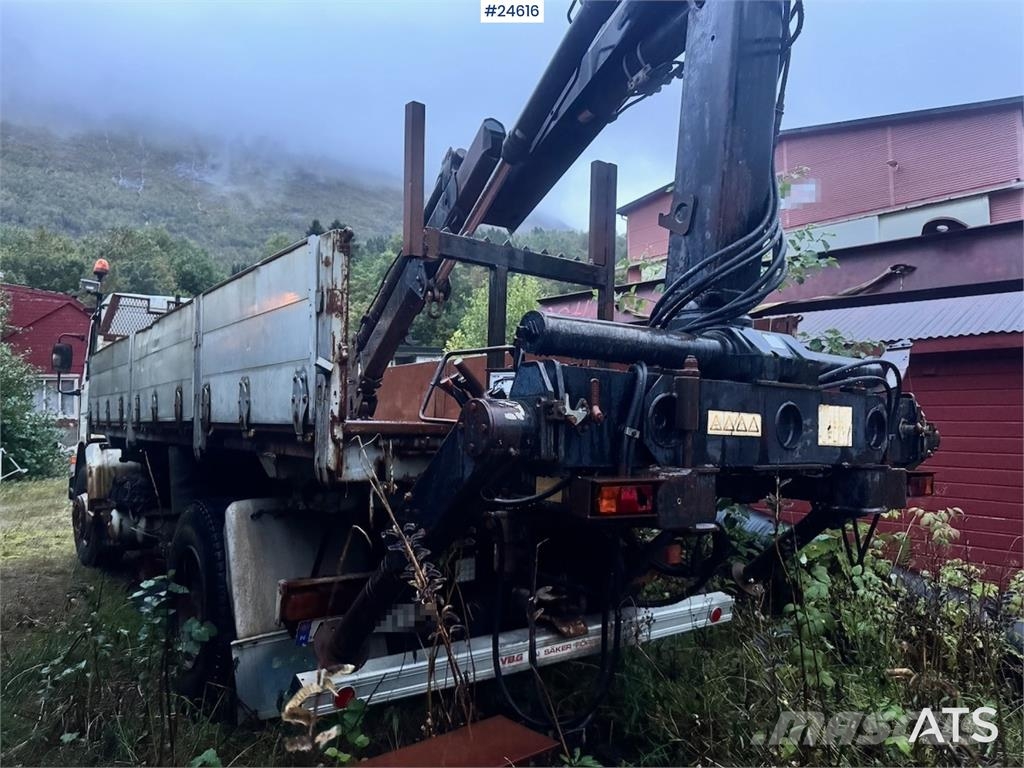 Scania P92 Crane Truck with HIAB 071 Rear-Mounted Crane Kamioni sa kranom