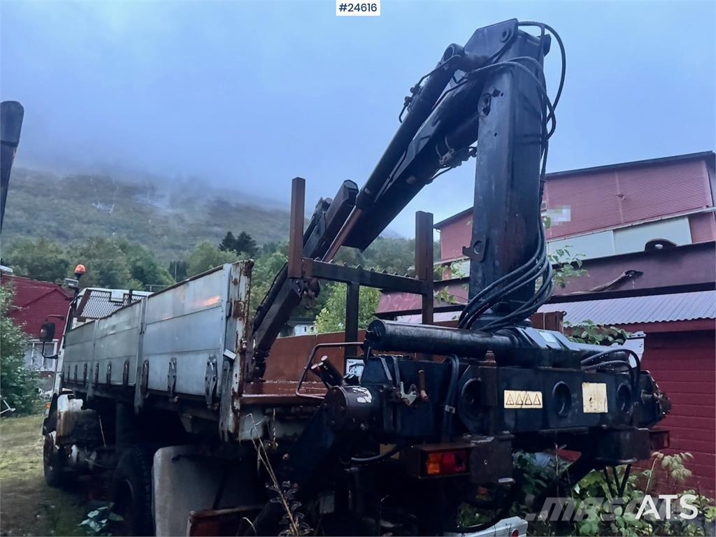 Scania P92 Crane Truck with HIAB 071 Rear-Mounted Crane Kamioni sa kranom