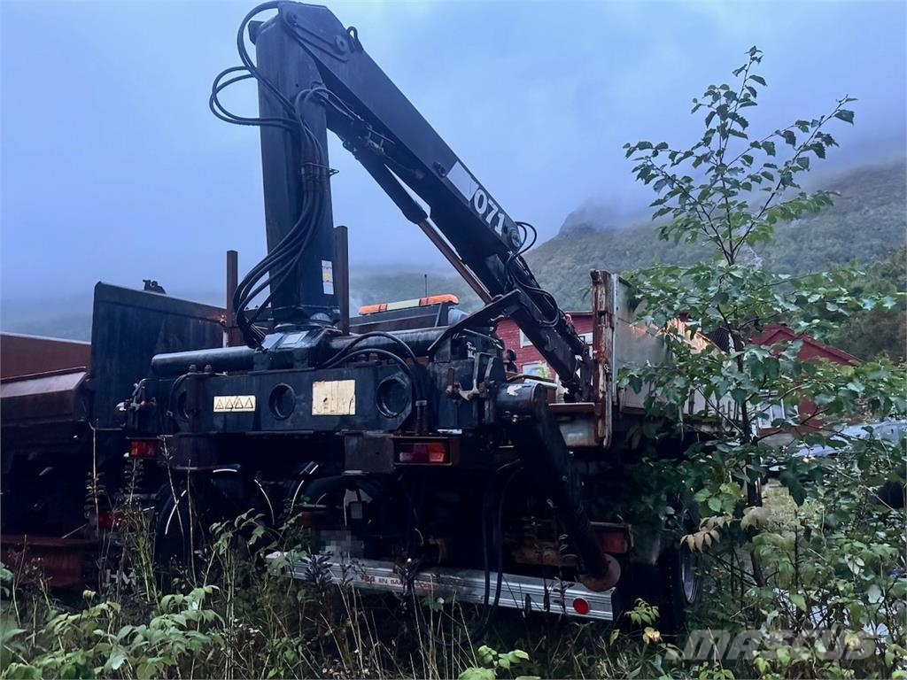 Scania P92 Crane Truck with HIAB 071 Rear-Mounted Crane Kamioni sa kranom