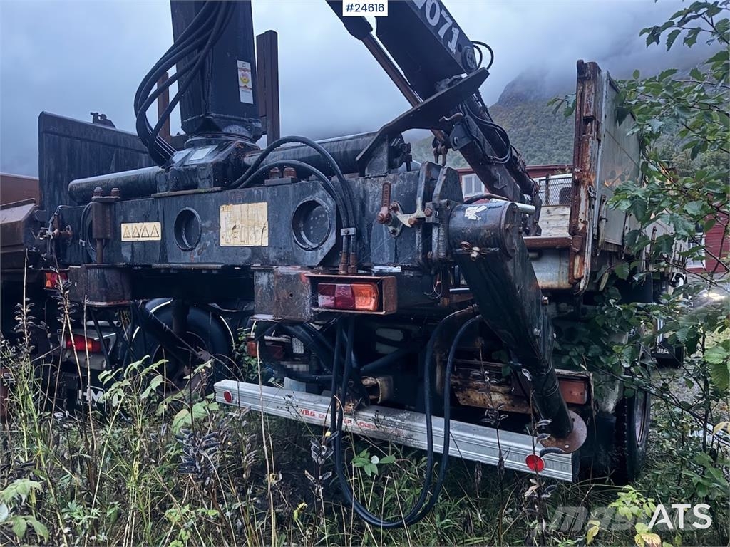 Scania P92 Crane Truck with HIAB 071 Rear-Mounted Crane Kamioni sa kranom
