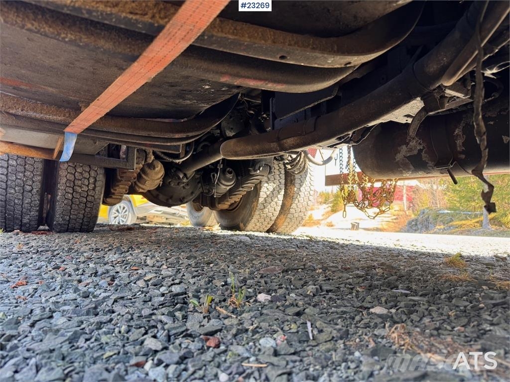 Scania R112 Truck with Crane and Saw Camiones grúa