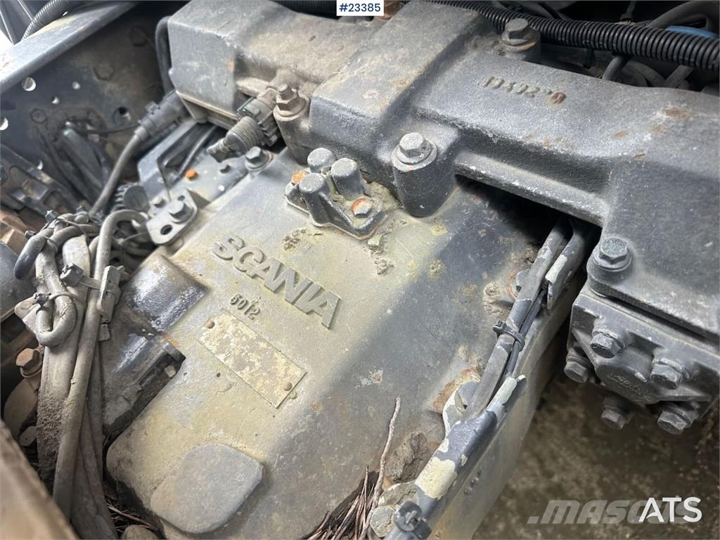 Scania R124/400 hook truck w/ 26T hook and box. WATCH VID Vinçli kamyonlar