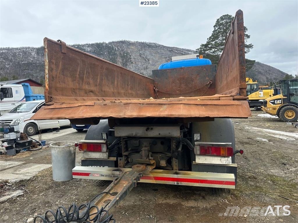 Scania R124/400 hook truck w/ 26T hook and box. WATCH VID Vinçli kamyonlar
