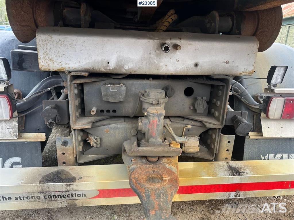 Scania R124/400 hook truck w/ 26T hook and box. WATCH VID Vinçli kamyonlar