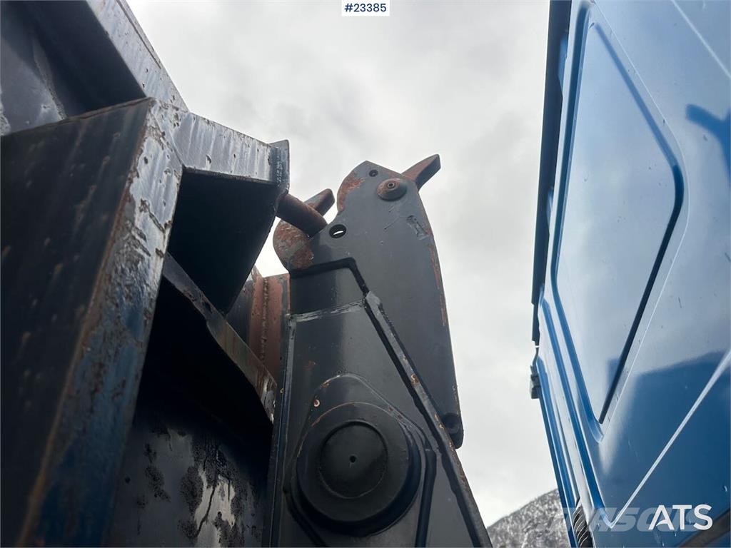 Scania R124/400 hook truck w/ 26T hook and box. WATCH VID Vinçli kamyonlar