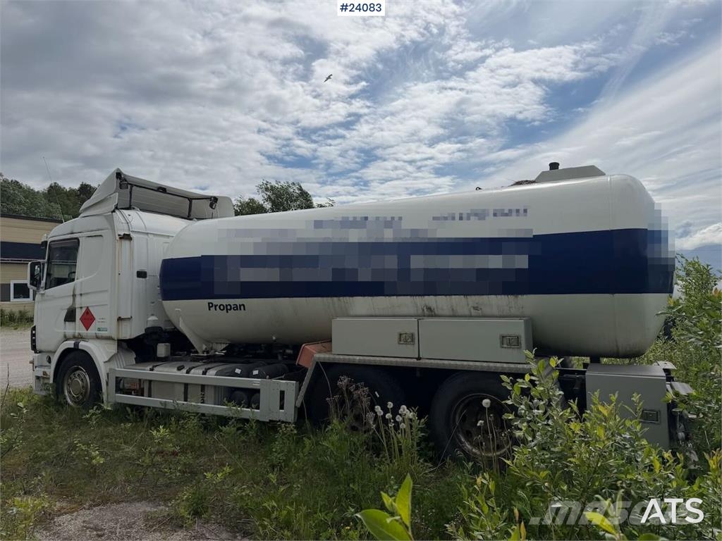 Scania R124 6x2 tanker truck. Can be purchased as a chass Camiones cisternas