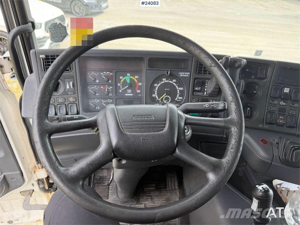 Scania R124 6x2 tanker truck. Can be purchased as a chass Camiones cisternas