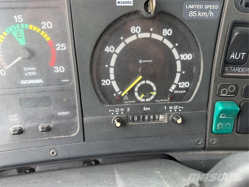 Scania R124 6x2 tanker truck. Can be purchased as a chass Camiones cisternas