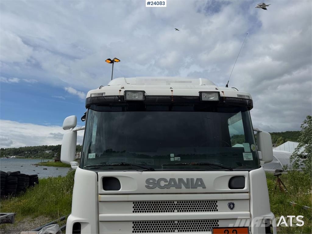 Scania R124 6x2 tanker truck. Can be purchased as a chass Camiones cisternas