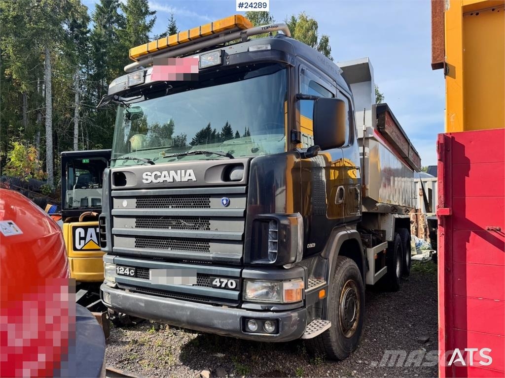 Scania R124 6x4 Tipper Truck – 349,000 km WATCH VIDEO 덤프 트럭