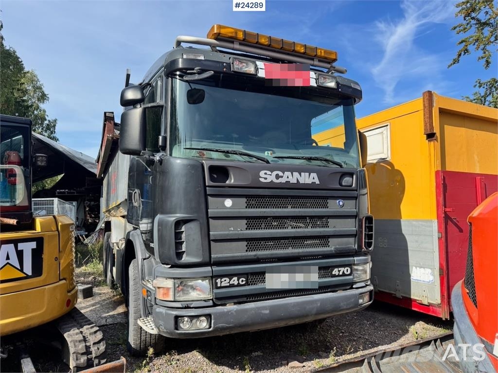 Scania R124 6x4 Tipper Truck – 349,000 km WATCH VIDEO 덤프 트럭