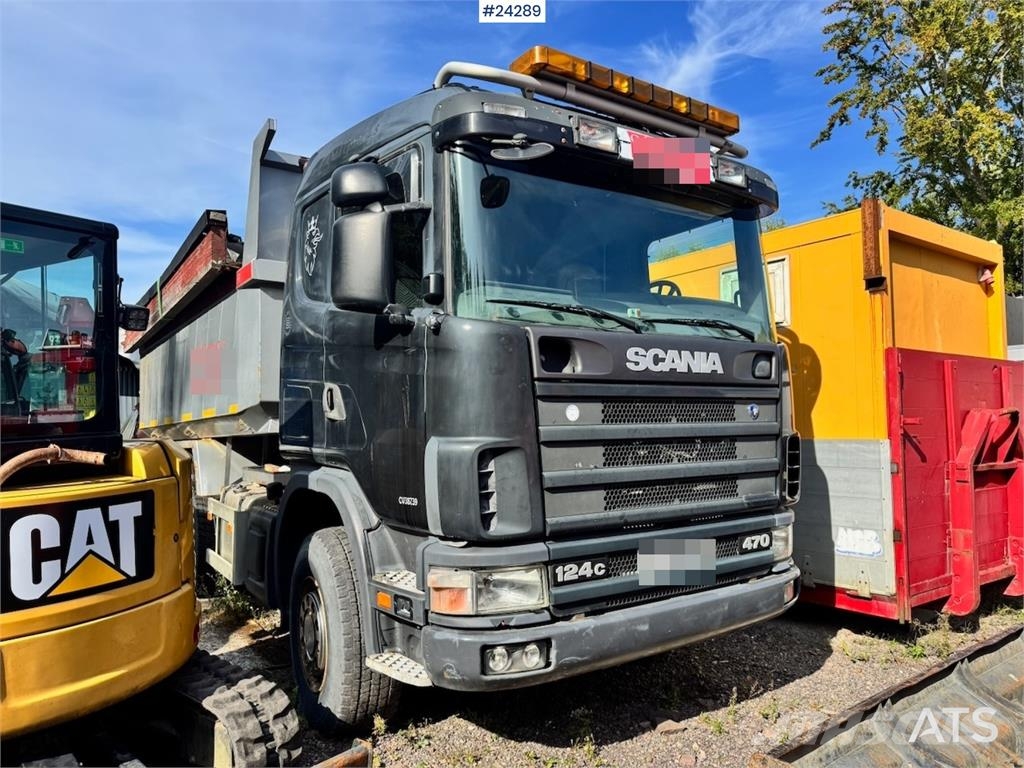 Scania R124 6x4 Tipper Truck – 349,000 km WATCH VIDEO 덤프 트럭