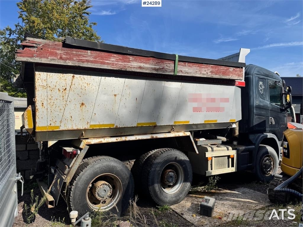 Scania R124 6x4 Tipper Truck – 349,000 km WATCH VIDEO 덤프 트럭