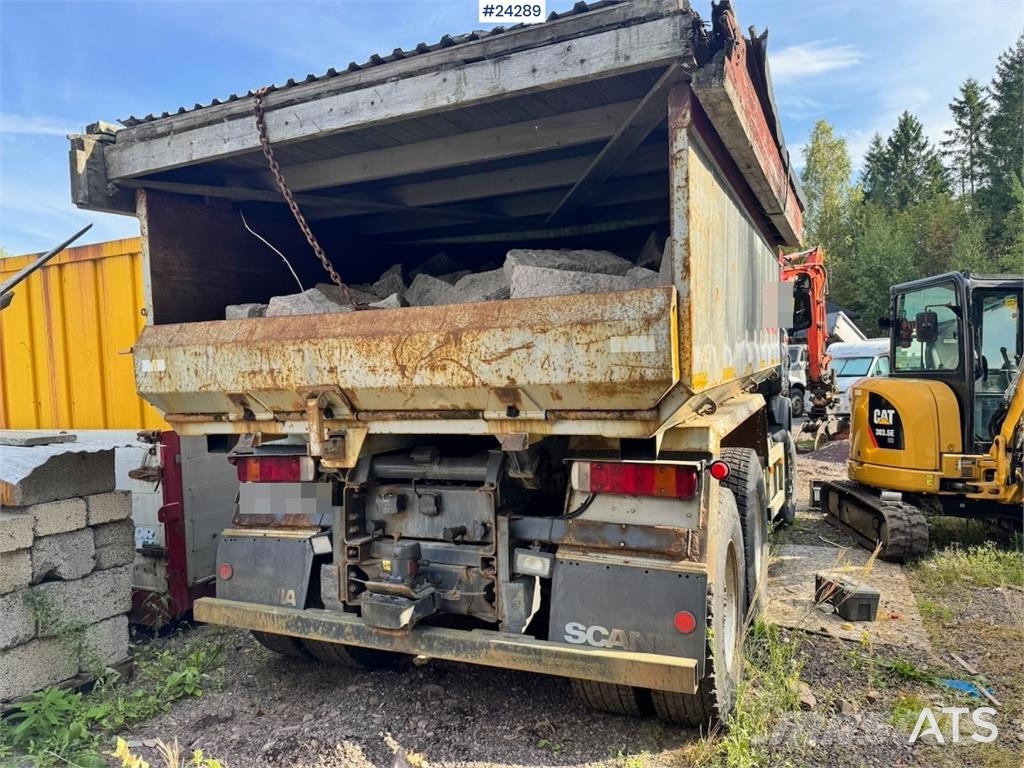 Scania R124 6x4 Tipper Truck – 349,000 km WATCH VIDEO 덤프 트럭