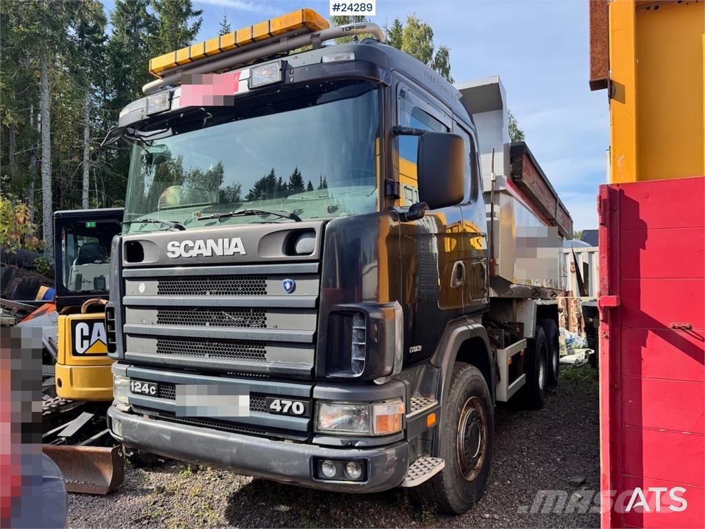 Scania R124 6x4 Tipper Truck – 349,000 km WATCH VIDEO 덤프 트럭