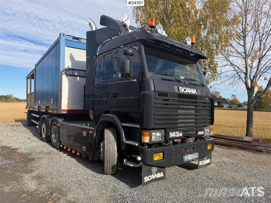 Scania R143 6x2 Tractor Unit with Straight Pipes Trekkvogner
