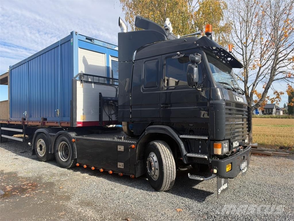 Scania R143 6x2 Tractor Unit with Straight Pipes Trekkvogner