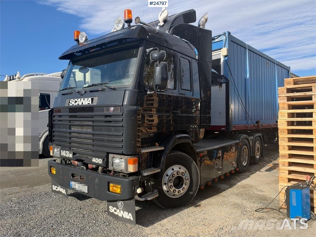 Scania R143 6x2 Tractor Unit with Straight Pipes Trekkvogner