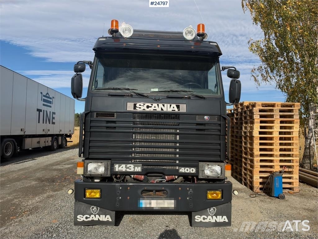 Scania R143 6x2 Tractor Unit with Straight Pipes Trekkvogner