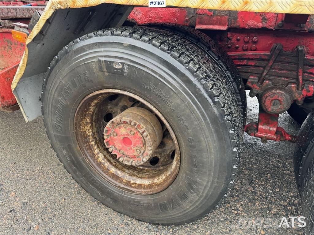 Scania R164 6x4 Hook truck. Camiones elevadores de gancho