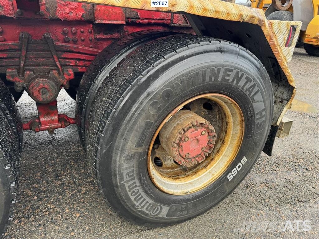 Scania R164 6x4 Hook truck. Camiones elevadores de gancho