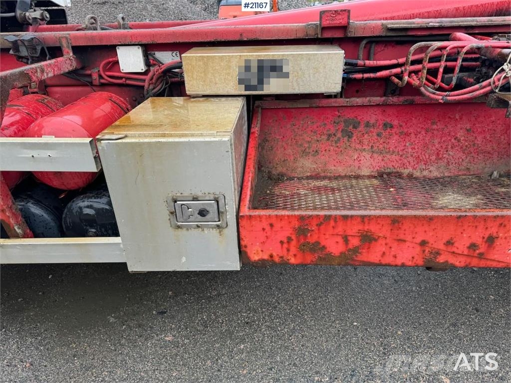 Scania R164 6x4 Hook truck. Camiones elevadores de gancho