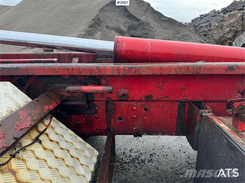 Scania R164 6x4 Hook truck. Camiones elevadores de gancho