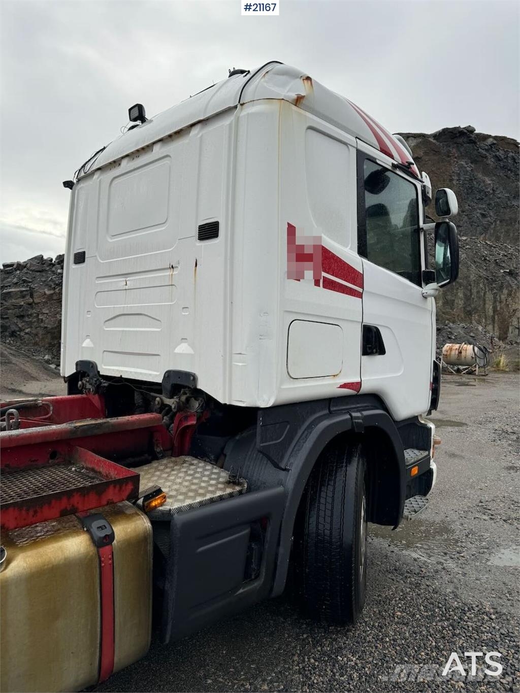Scania R164 6x4 Hook truck. Camiones elevadores de gancho