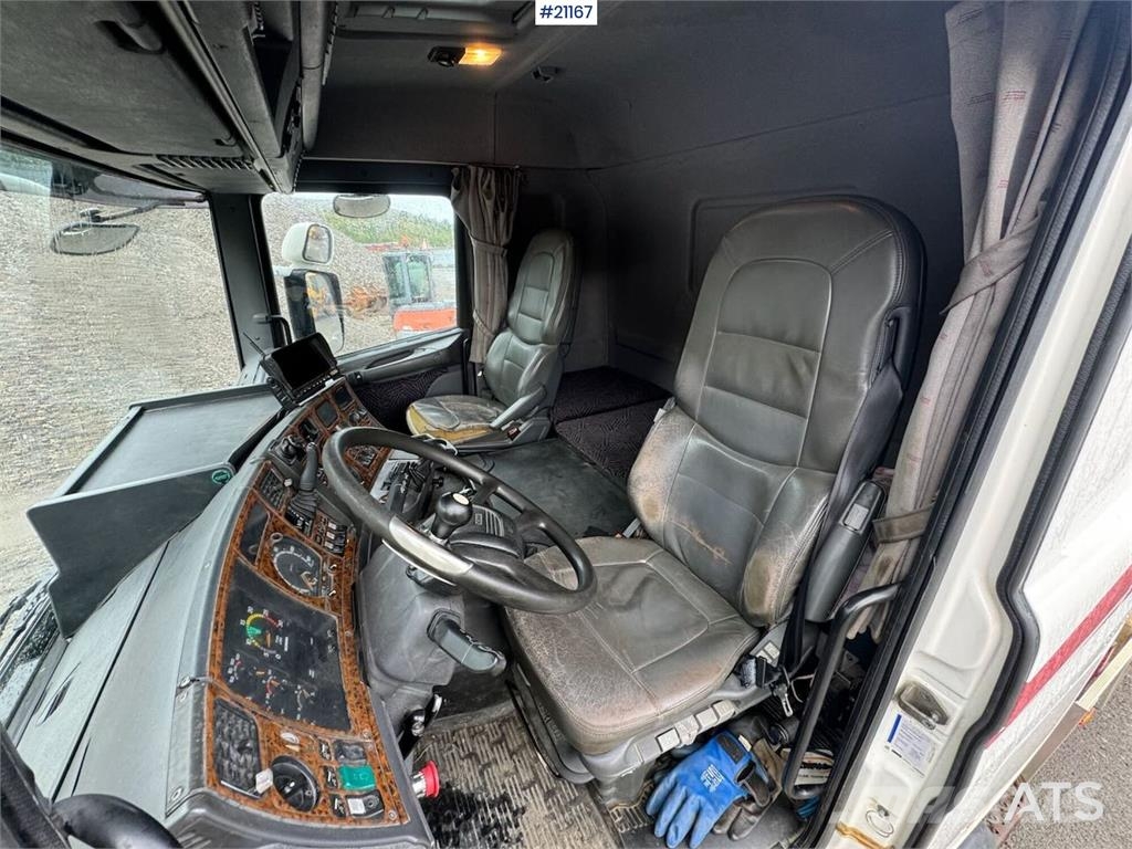 Scania R164 6x4 Hook truck. Camiones elevadores de gancho