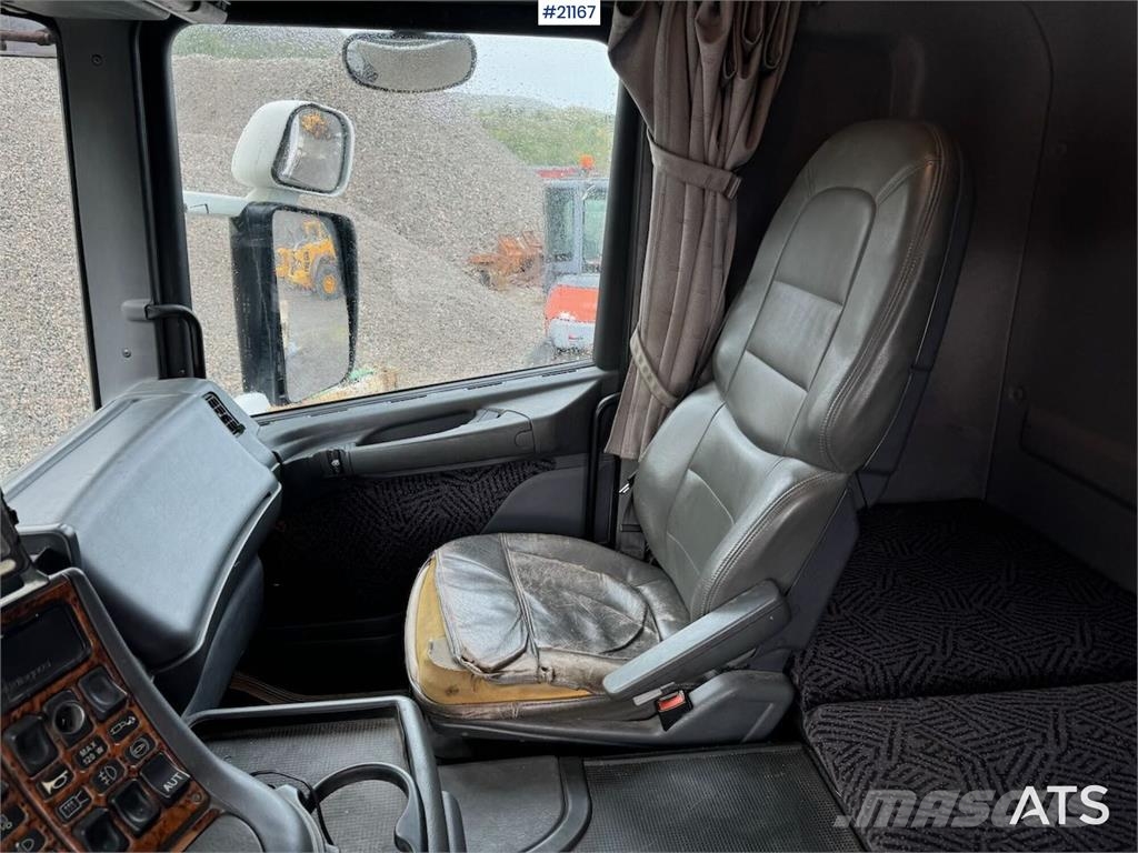 Scania R164 6x4 Hook truck. Camiones elevadores de gancho
