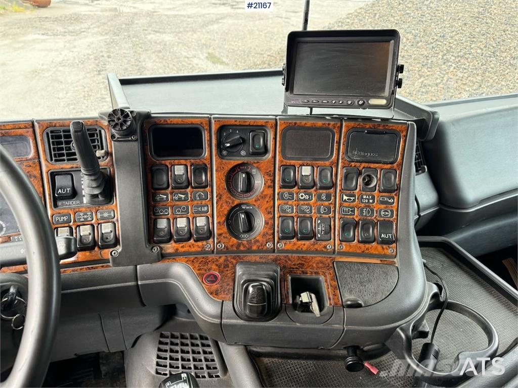 Scania R164 6x4 Hook truck. Camiones elevadores de gancho