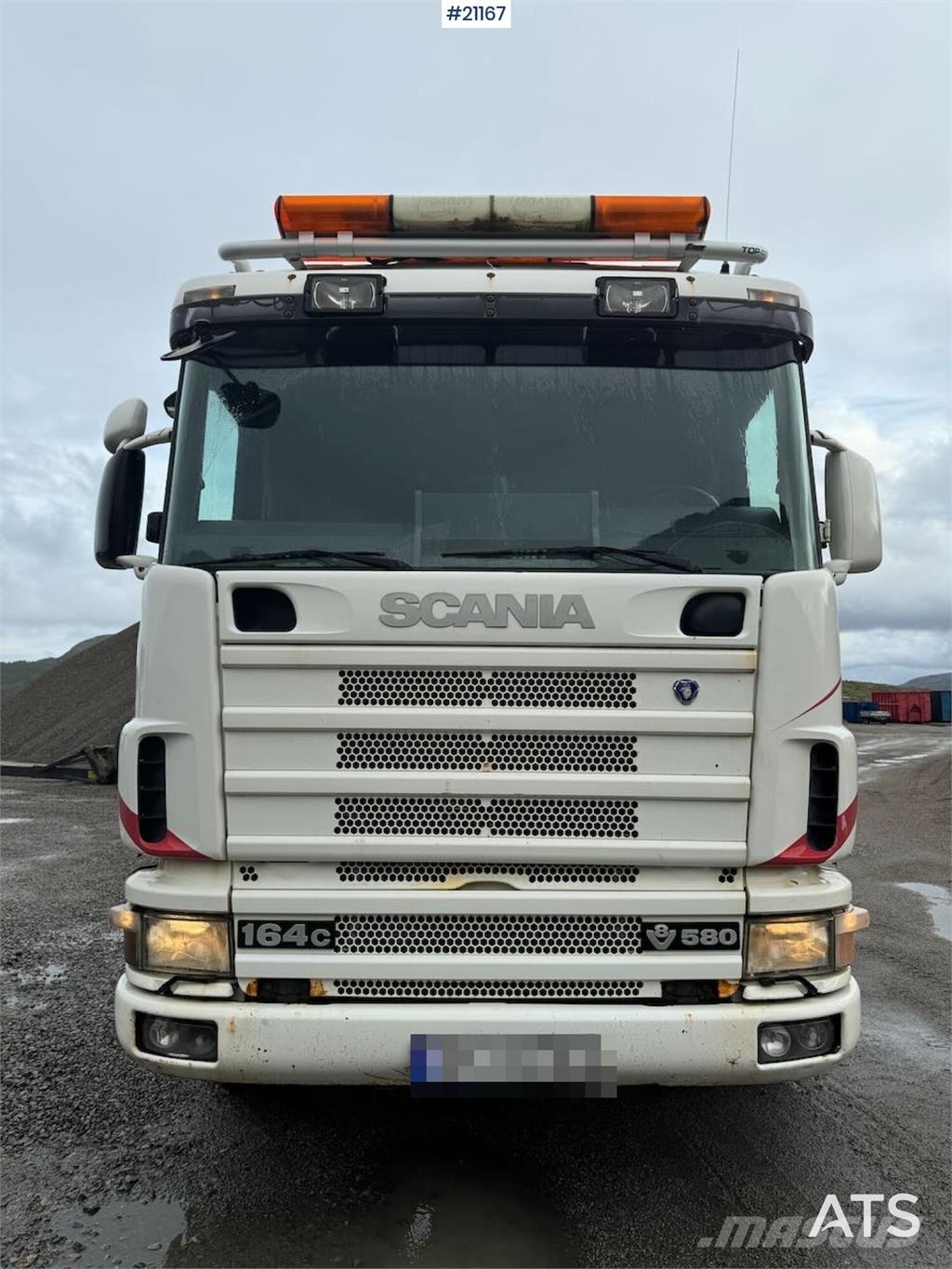 Scania R164 6x4 Hook truck. Camiones elevadores de gancho